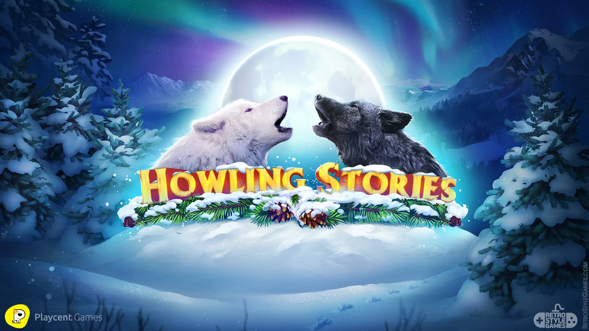 Howling Stories 2D Slot Machine Game Logo